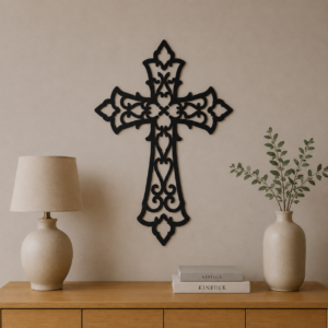Croce Decorativa Sacra da Parete – Stampa 3D disegnata - Stampa 3D Cristiana | 3Dio.it