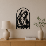 Decorazione da Parete Madonna Icona– Stampa 3D Sacra Moderna | Wall Art Religiosa - Stampa 3D Cristiana | 3Dio.it